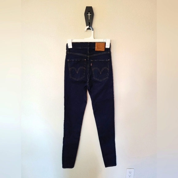Levi's Premium Mile High Super Skinny Size 25 L32 Pants - Picture 3 of 4